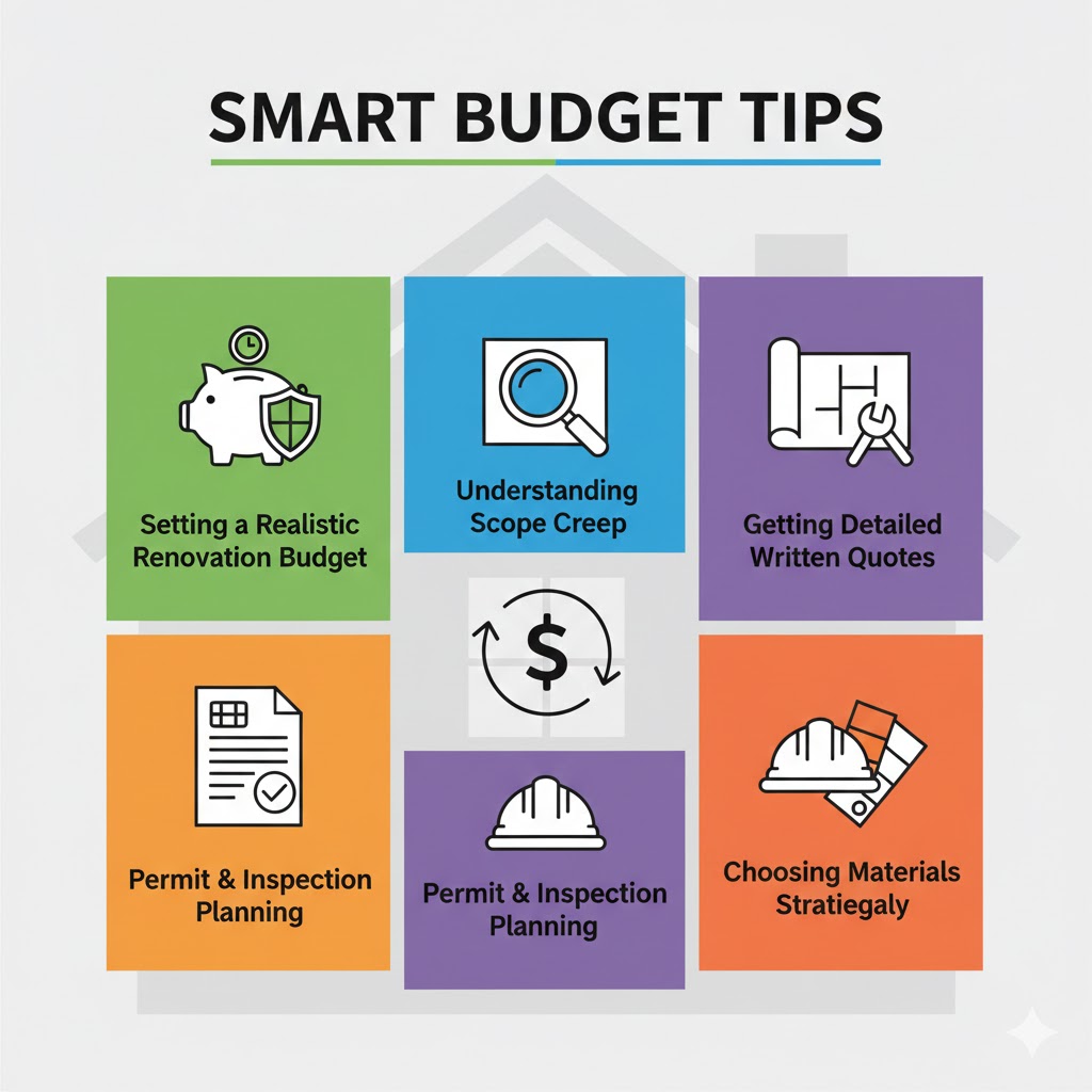 Smart Renovation Tips to Avoid Budget Overruns in Ontario