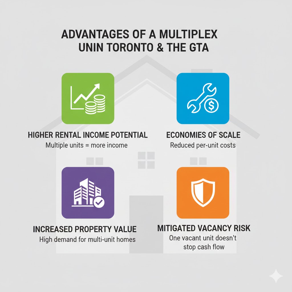 Advantages of a Secondary Dwellings or Multiplex Unit in Toronto & the GTA